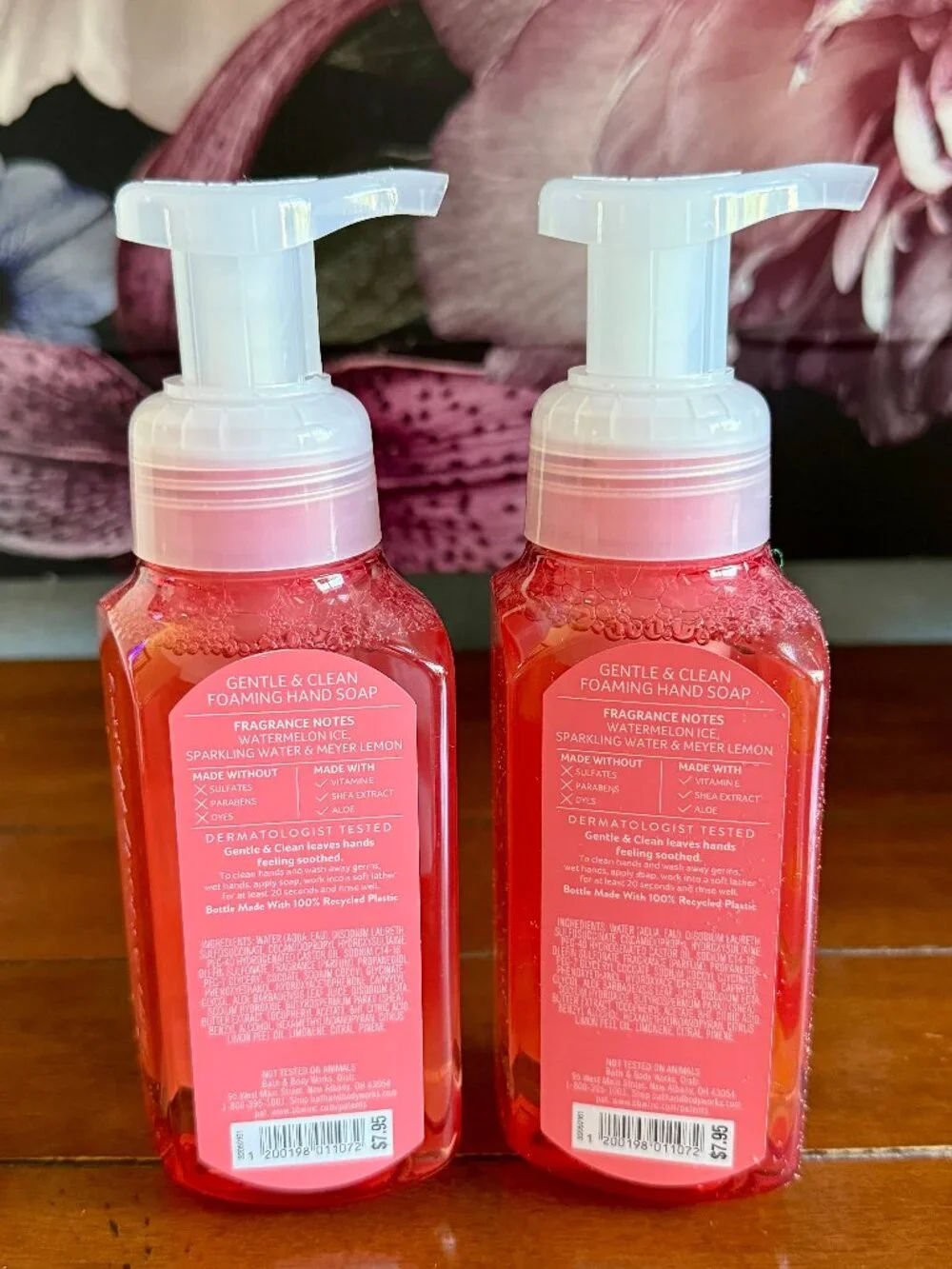 NEW 2-Pc WATERMELON LEMONADE Foaming Hand Soap Bath & Body Works